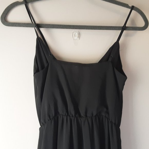 🌞 H&M Divided Black Sheer Maxi Cami Dress | 2 - Picture 7 of 13